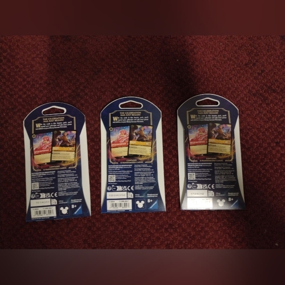 Lorcana Shimmering Skies Booster Packs Art Set 3 Packs - Picture 2 of 2